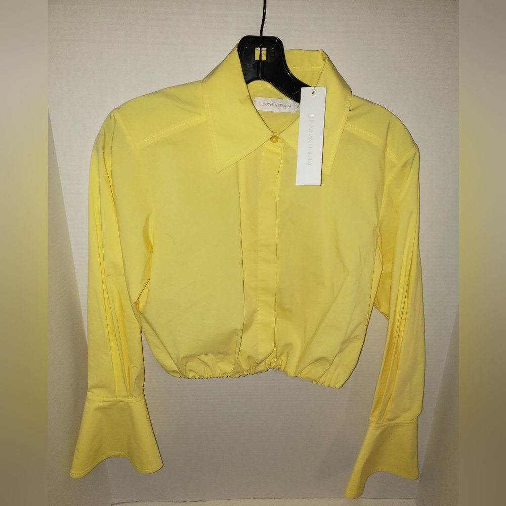 Jonathan Simkhai XS Shirt Linoncello